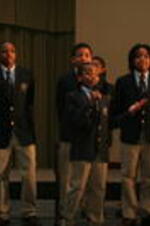 Students from The Ron Clark Academy perform at the 30th Annual SCLC/W.O.M.E.N. Drum Major for Justice Awards Dinner held in Atlanta, Georgia.