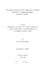 Une analyse critique de trois personnages de moliere sganarelle (de l1ecole .dbs maris), arnclphe et alceste, 1970