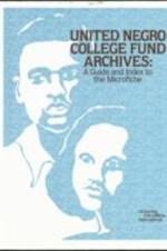 A guide and index for the United Negro College Fund.