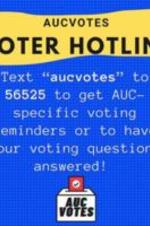 AUCVOTES Voter Hotline, October 12, 2020