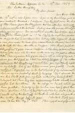 A facsimile of a letter to Reverend Luther Humphrey from John Brown in the Charlestown jail in Virginia talking about his possible punishment and Christian faith. 2 pages.