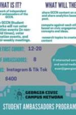 Georgia Civic Campus Network Student Ambassadors Program, January 21, 2021