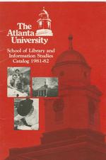 The Clark Atlanta University School of Library and Information Studies Vertical Files consist of newsletters, brochures, and booklets surrounding the program.