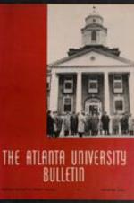The Atlanta University Bulletin (newsletter), s. III no. 80: December 1952