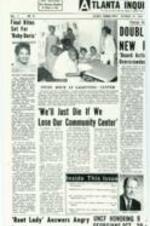 Article in the Atlanta Inquirer in memoriam of Ruby Doris Smith Robinson. 1 page.