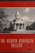 The Atlanta University Bulletin (newsletter), s. III no. 104: December 1958