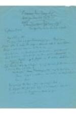 Joseph E. Lowery's handwritten notes for his "Can Your Prayer Life Pass the Test?" sermon. 2 pages.