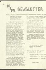 National Association of Mathematicians Newsletter, January 15, 1976