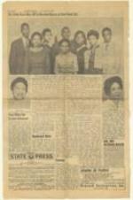 "The Little Rock Nine Off to Receive Honors in New York City" article on the Little Rock Nine being honored in New York for school integration. 1 page.