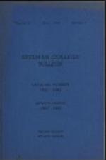 Spelman College Bulletin 1941-1942