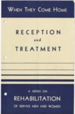A booklet outlining the reception and treatment of service men and women when they return home from war.