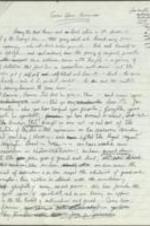 Joseph E. Lowery's handwritten "Come Home, America" sermon. 4 pages.