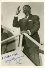 Portrait of Walter White autographed.