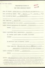 Registration Report to Voter Education Project July 22, 1968 - July 29, 1968 detailing voter registration efforts in Auburn, Alabama. 1 page.