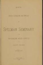 Catalog of Spelman Seminary 1889-1890