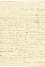 Correspondence between Thomas Clarkson and William Buck regarding Clarkson's farm.