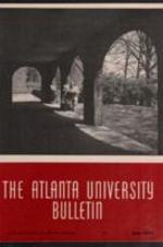 The Atlanta University Bulletin (newsletter), s. III no. 115: July 1961
