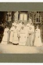 Group portrait of Spelman Seminary academic graduates in 1902.
