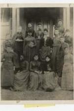Group portrait of Thayer Home first residents.