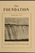 The Foundation vol. 25 no. 1