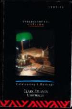 Clark Atlanta University Undergraduate Catalog 1993-1995