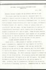 National Association of Mathematicians Newsletter, Fall 1986