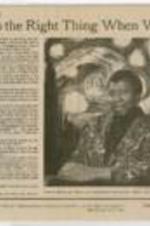Article on Octavia E. Butler and interview about her writing.