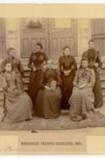 Group portrait of Spelman Missionary Training Graduates 1893.