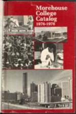 Morehouse College Catalog, 1976-1978