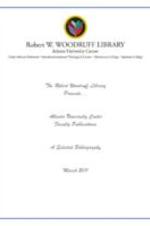 Atlanta University Center Faculty Publications: A Selected Bibliography, March 21, 2011