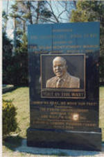 A historical marker in honor of U.S. Representative John Lewis, presented by SCLC/W.O.M.E.N. in honor of civil rights movement leaders as part of the Civil Rights Heritage Tour.