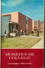 Morehouse College Catalog 1967-1968, Announcements 1968-1969, May 1968