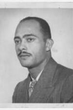 A portrait of William M. Boyd. Written on verso: Dr. William M. Boyd, Professor of Political Science, Atlanta University Appointed to faculty, September, 1948