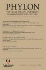 Phylon:The Clark Atlanta University Review of Race and Culture, Vol. 60, No. 1, Summer 2023