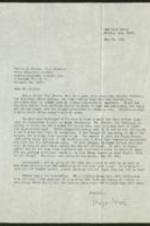 Correspondence between Vernon E. Jordan Jr. and George H. discussing renting an office and booklets sent. 1 page.