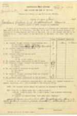 Monthly Instructor's Narrative and Statistical Reports from Jan 1924.