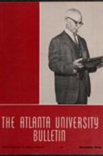 The Atlanta University Bulletin (newsletter), s. III no. 112: December 1960