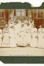 Group portrait of High School Department graduates from Spelman Seminary in 1901.