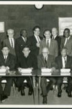 Group portrait of members of the Citizen's Advisory Committee on Civil Rights.
