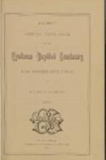 Catalog of Spelman Seminary 1884-1885
