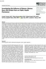 Investigating the Influence of Mentor-Mentee Race and Gender Pairs on Public Health Persistence