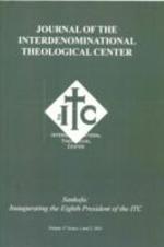 The Journal of the Interdenominational Theological Center, Vol. 37 No. 1-2 2011