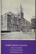 Morris Brown College Catalog 1963-1964
