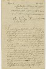 A letter concerning Toussaint L'Ouverture and Julien Raimond, prominent figures in the Haitian Revolution.