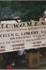 A SCLC/W.O.M.E.N. Bridging the Gap: Girls to Women Mentoring Program banner.
