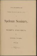 Catalog of Spelman Seminary 1894-1895