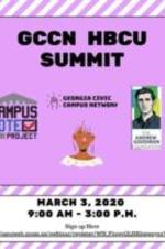 GCCN HBCU Summit, March 3, 2020