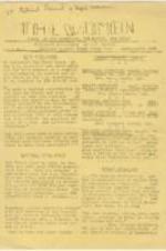 National Council of Negro Women, Long Island Division newsletter. 2 pages.
