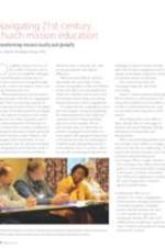 Navigating 21st-century Church Mission Education: Transforming Mission Locally and Globally, 2015