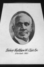 Portrait of Bishop Matthew W. Clair Sr.